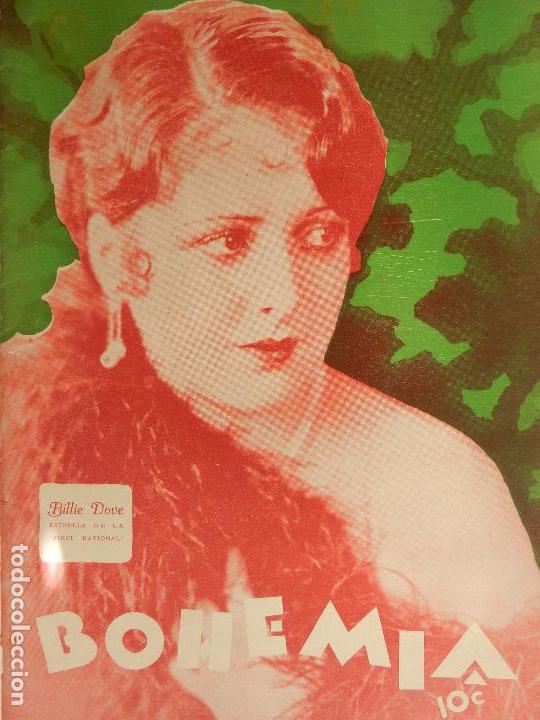 Collezionismo di Riviste e Giornali: REVISTA BOHEMIA A&Ntilde;O 19 N&ordm; 35 LA HABANA JUNIO 1927. PRIMER ANIVERSARIO DE LA MUERTE DE RODOLFO.