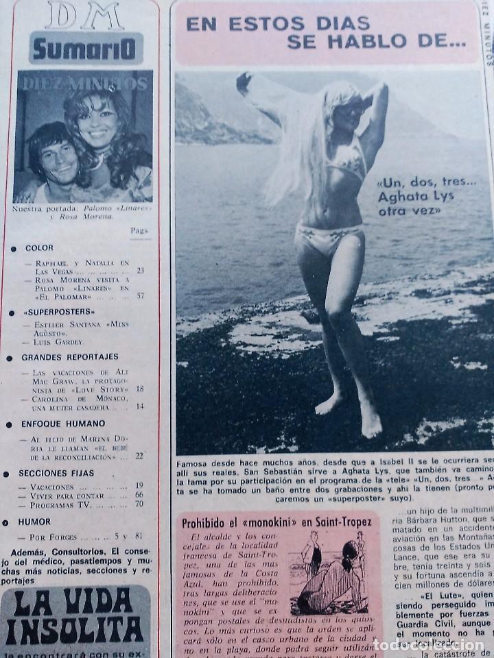 Collectionnisme de Revues et Journaux: recorte agata lys lis un dos tres 1 2 3