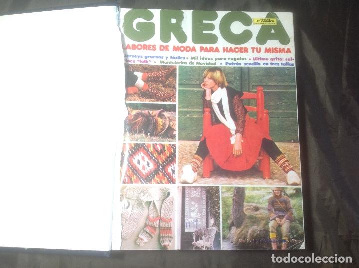Coleccionismo de Revistas y Periódicos: 2 tomos encuadernados Revista Greca 1977 y 1978 Números del 1 al 23 incluidos. LEER - Foto 9 - 101960827