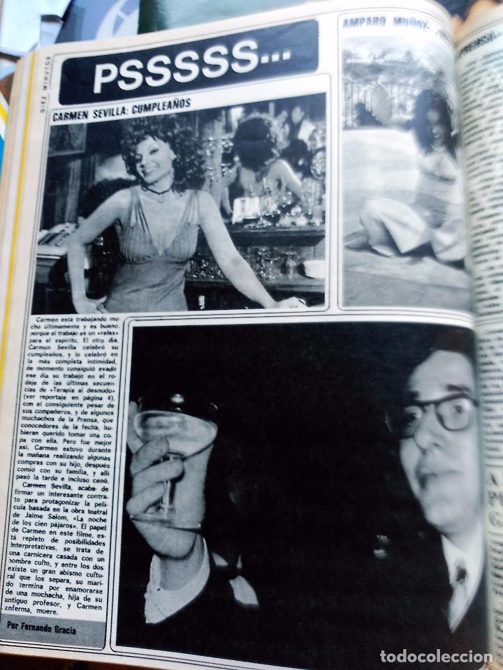 Coleccionismo de Revistas y Peri&oacute;dicos: RECORTE MISS UNIVERSO AMPARO MU&Ntilde;OZ CARMEN SEVILLA