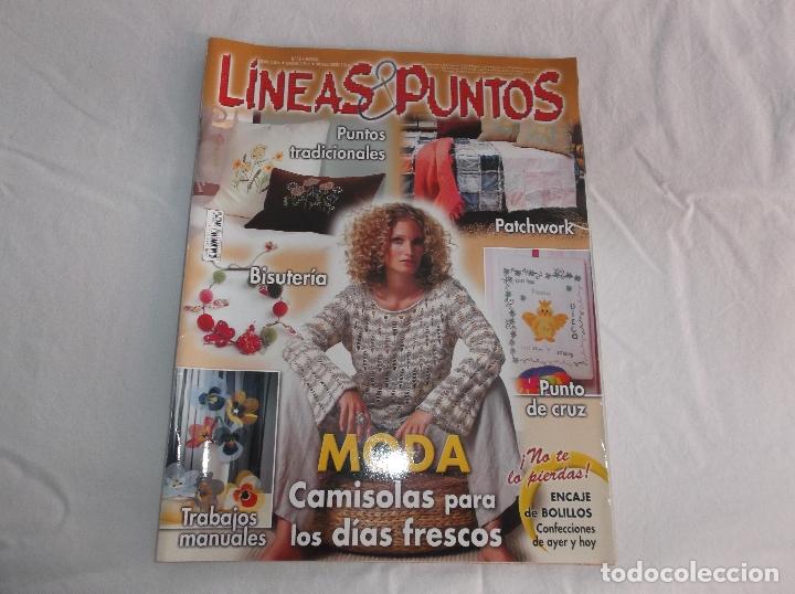Collection Magazines and Newspapers: LINEAS & PUNTOS N&ordm; 18. PUNTOS TRADICIONALES. BISUTERIA. CAMISOLAS. PATCHWORK. PUNTO DE CRUZ. BOLILLO