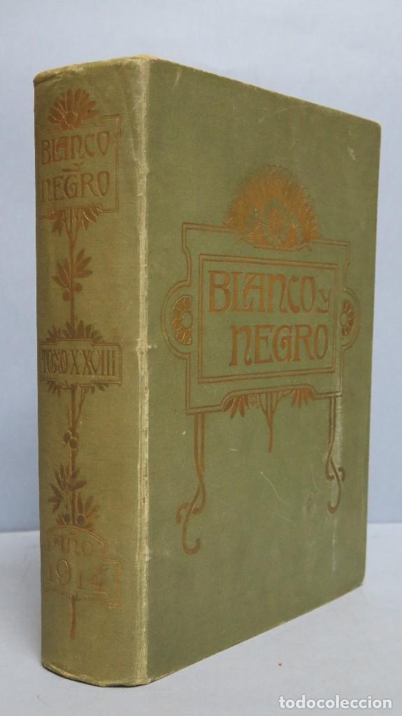 Coleccionismo de revistas y peri&oacute;dicos: 1914.- BLANCO Y NEGRO. TOMO XVIII