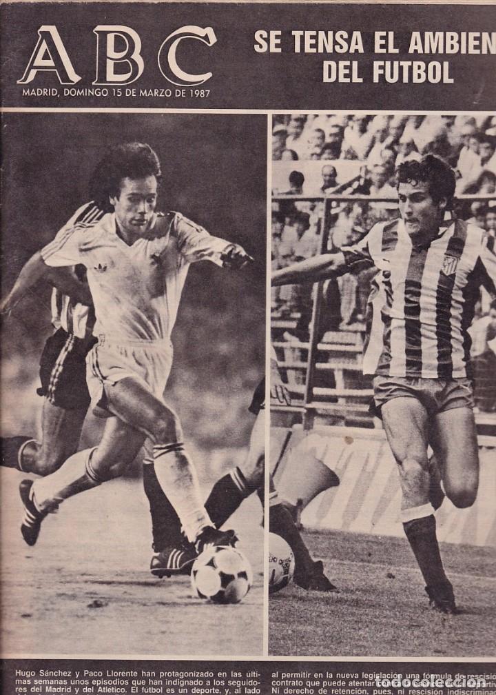 Coleccionismo de revistas y peri&oacute;dicos: DIARIO ABC - 15 DE MARZO 1983