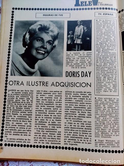 Coleccionismo de Revistas y Peri&oacute;dicos: doris day