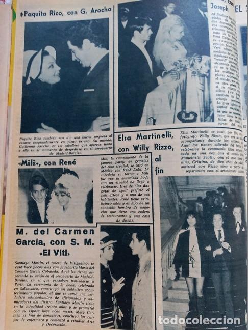 Coleccionismo de revistas y peri&oacute;dicos: paquita rico elsa martinelly mili el vitti