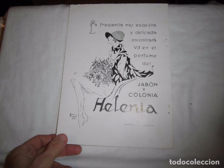 Collection Magazines and Newspapers: PUBLICIDAD JABON Y COLONIA HELENIA.HOJA DE REVISTA BLANCO Y NEGRO 1926