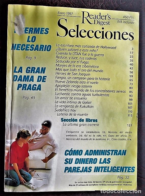 Coleccionismo de revistas y peri&oacute;dicos: Revista Selecciones del Reader's Digest: Enero 1997.