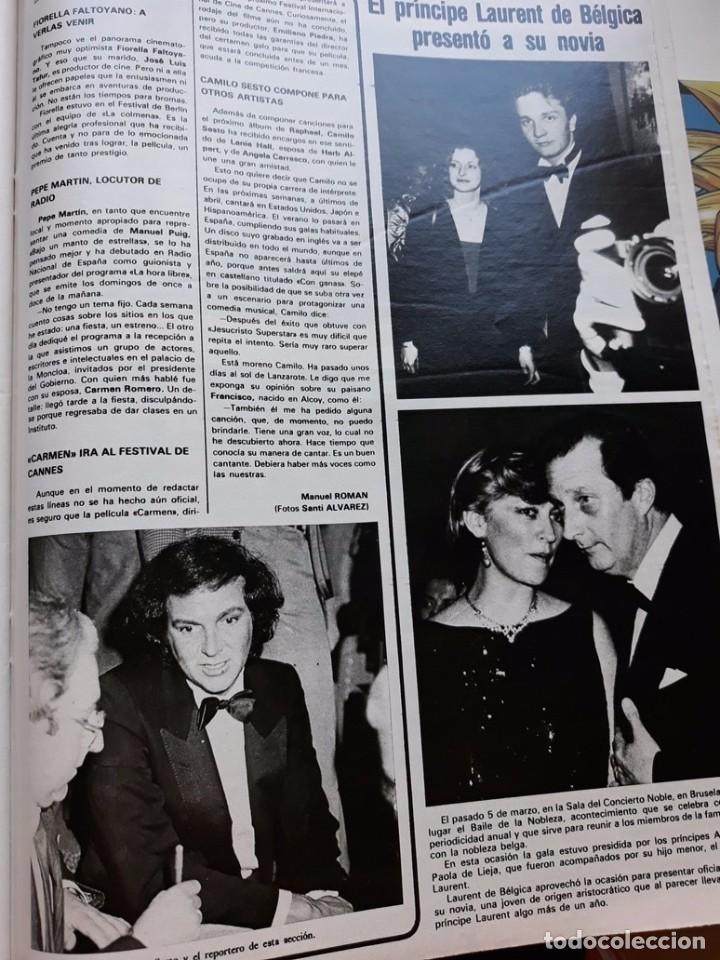 Coleccionismo de revistas y peri&oacute;dicos: CAMILO SESTO EL PRINCIPE LAURENT DE BELGICA