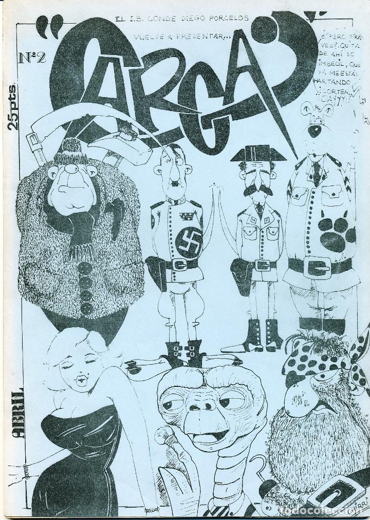 Coleccionismo de Revistas y Peri&oacute;dicos: Carcaj n&ordm; 2. Burgos, 1982. Revista, Fanzine