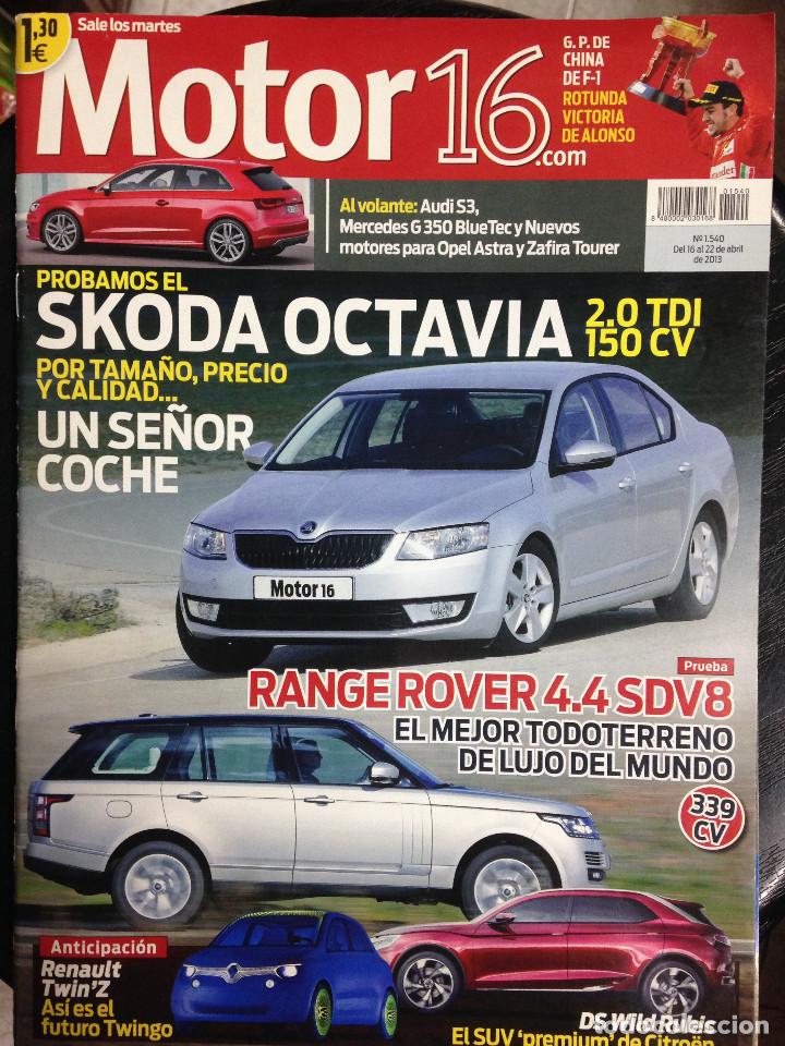 Coleccionismo de Revistas y Peri&oacute;dicos: REVISTA MOTOR 16 N&ordm; 1540 ABRIL 2013