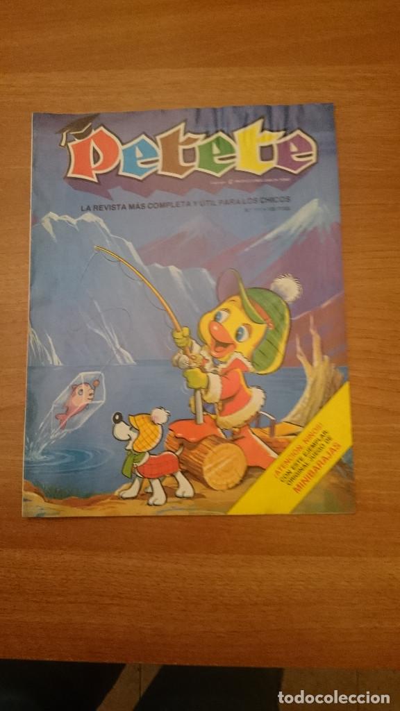 Coleccionismo de Revistas y Peri&oacute;dicos: PETETE . N&ordm; 111- LA REVISTA MAS COMPLETA Y UTIL PARA LOS CHICOS