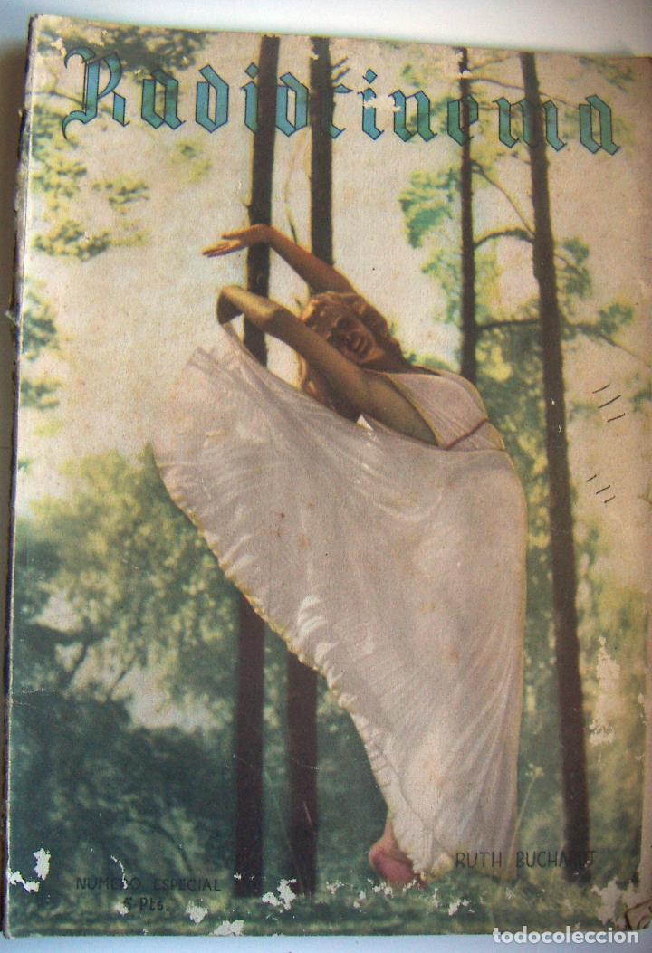 Coleccionismo de Revistas y Peri&oacute;dicos: REVISTA RADIO CINEMA N&ordm; 76 MADRID MAYO 1942