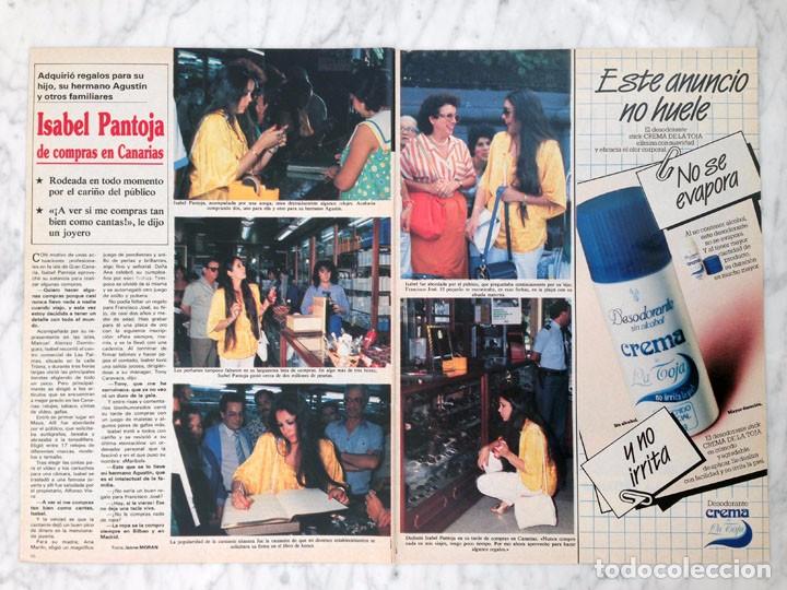 Coleccionismo de Revistas y Peri&oacute;dicos: REPORTAJE - ISABEL PANTOJA - 1986