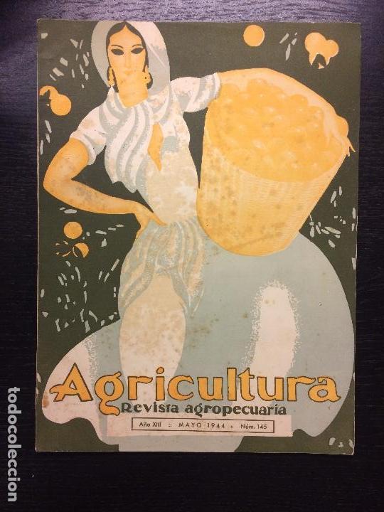 Collezionismo di Riviste e Giornali: AGRICULTURA, REVISTA AGROPECUARIA, 1944
