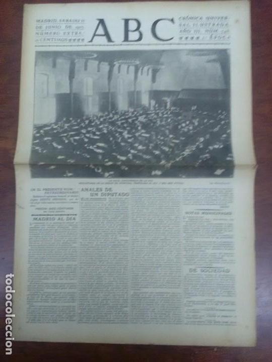 Coleccionismo de Revistas y Peri&oacute;dicos: PERIODICO ABC NUMERO 748 JUNIO 1907 LA HAYA CONFERENCIA DE LA PAZ