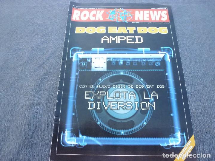 Sammeln von Zeitschriften und Zeitungen: (XM)-ROCK NEWS N&ordm;:11(MAYO-JUNIO 1999)-DOG EAT DOG