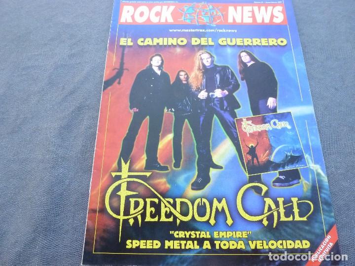 Sammeln von Zeitschriften und Zeitungen: (XM)-ROCK NEWS N&ordm;:21(ENERO-FEBRERO 2001)-FREEDOM CALL