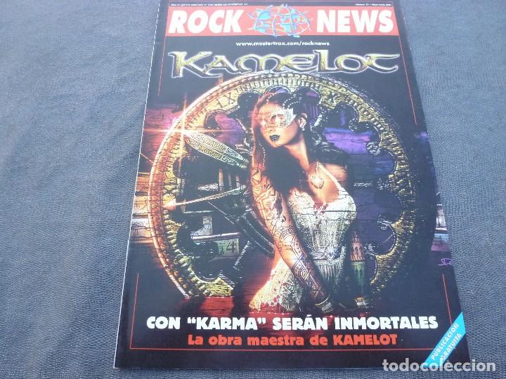 Sammeln von Zeitschriften und Zeitungen: (XM)-ROCK NEWS N&ordm;:23(MAYO-JUNIO 2001)-KAMELOT