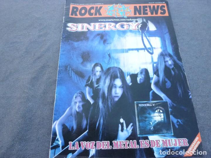 Sammeln von Zeitschriften und Zeitungen: (XM)-ROCK NEWS N&ordm;:27(ENERO-FEBRERO 2002)-SINERGY