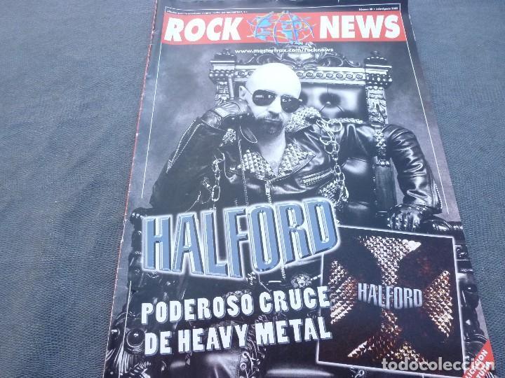 Sammeln von Zeitschriften und Zeitungen: (XM)-ROCK NEWS N&ordm;:30(JULIO-AGOSTO 2002)-HALFORD