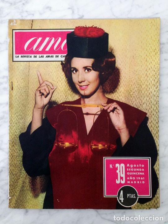 Coleccionismo de Revistas y Peri&oacute;dicos: AMA - 1961 - CONCHITA VELASCO