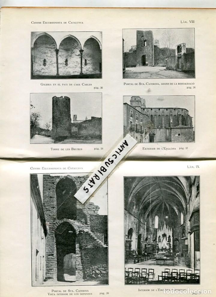Coleccionismo de revistas y peri&oacute;dicos: REVISTA ANY 1919 REPORTATGE AMB FOTOS SOBRE TORROELLA DE MONTGRI ESQUI  DE FONS A RIBES MAS CONILL