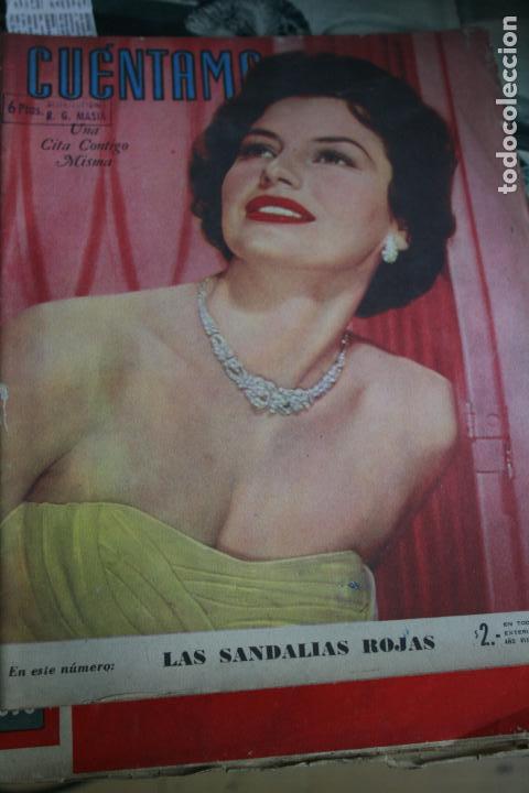 Coleccionismo de Revistas y Peri&oacute;dicos: REVISTA ARGENTINA CUENTAME JULIE ADAMS  DORIS DAY   CYD CHARISSE   1955