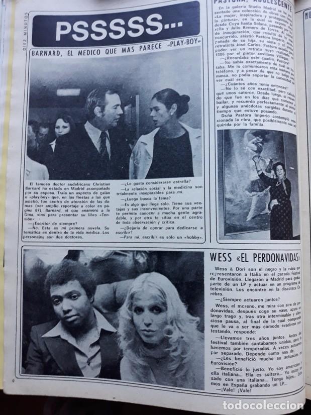 Coleccionismo de Revistas y Peri&oacute;dicos: wess y dori eurovision pastora imperio christian barnard