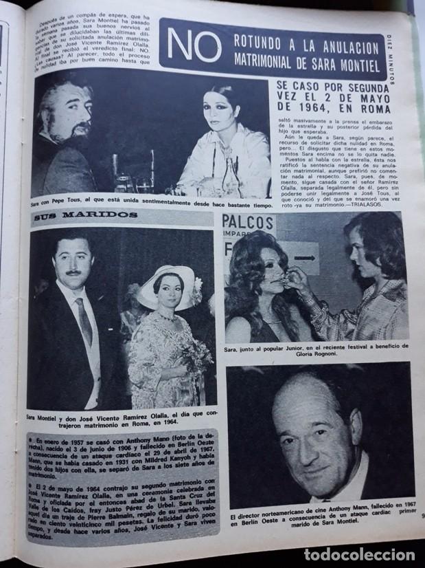 Coleccionismo de revistas y peri&oacute;dicos: sara montiel ANTONIO MORALES JUNIOR