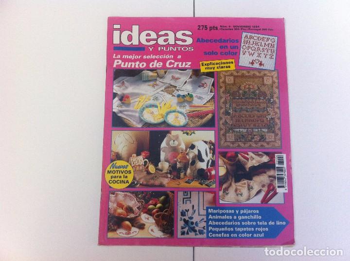 Collezionismo di Riviste e Giornali: REVISTA (IDEAS Y PUNTOS. LA MEJOR SELECCI&Oacute;N A PUNTO DE CRUZ) N&ordm;6. 1994