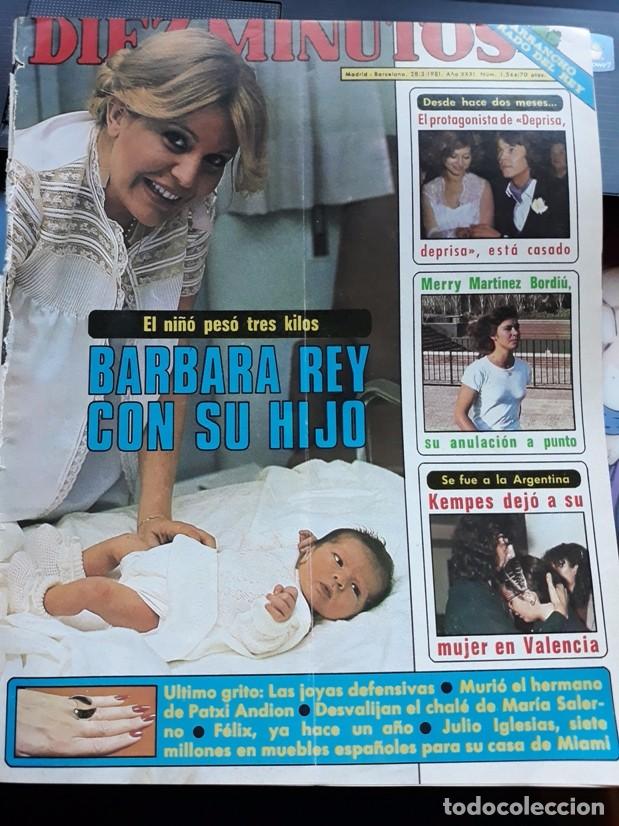 Coleccionismo de revistas y peri&oacute;dicos: portade de barbara rey angel cristo