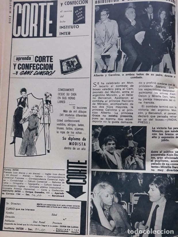 Coleccionismo de Revistas y Peri&oacute;dicos: monzon boxeo carolina de monaco alberto alain delon mireille darc