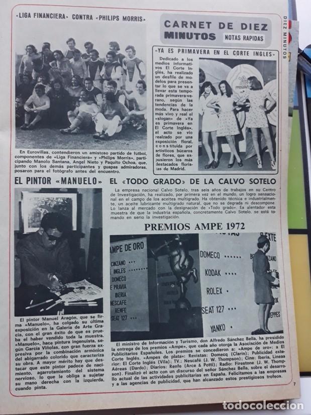 Coleccionismo de revistas y peri&oacute;dicos: manolo santana angel nieto paquito ochoa amper el corte ingles 72
