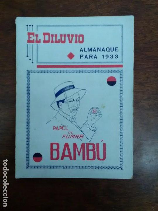Coleccionismo de revistas y peri&oacute;dicos: EL DILUVIO ALMANAQUE PARA 1933 .DIARIO REPUBLICANO