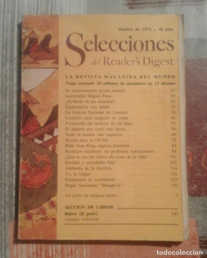 Collezionismo di Riviste e Giornali: Selecciones del Reader's Digest - Octubre de 1974