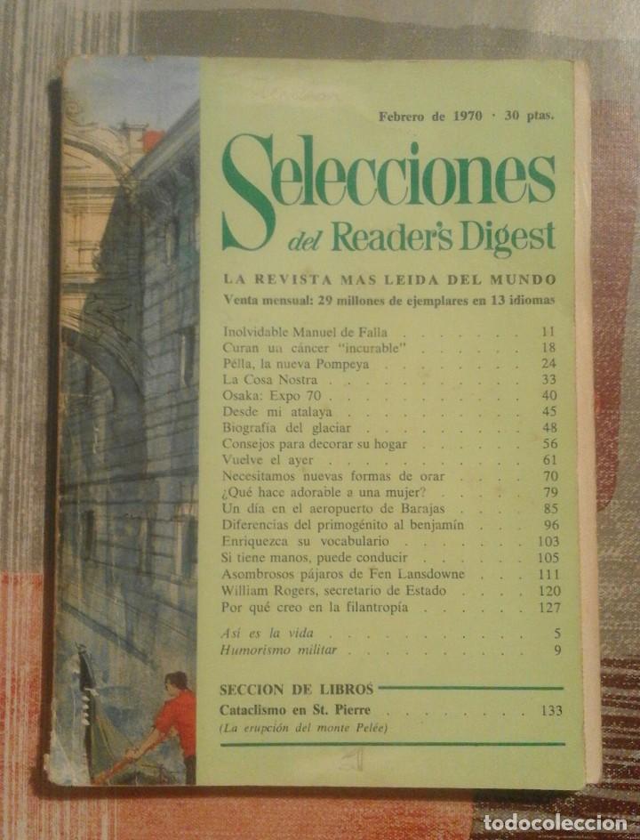Sammeln von Zeitschriften und Zeitungen: Selecciones del Reader's Digest - Febrero de 1970