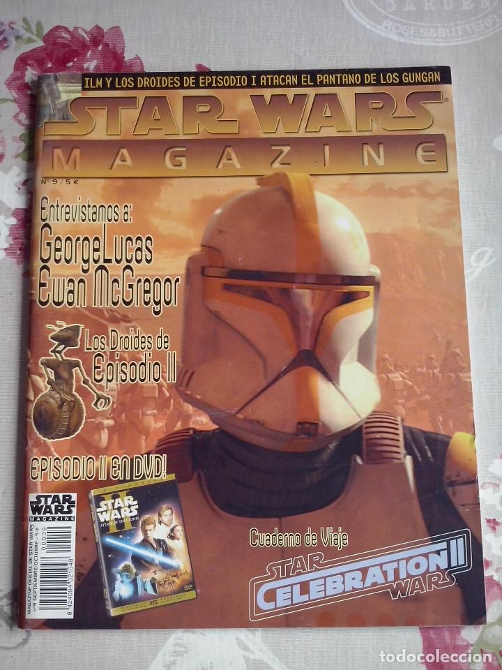 Coleccionismo de revistas y peri&oacute;dicos: STAR WARS MAGAZINE NUM. 9 EPISODIO II.