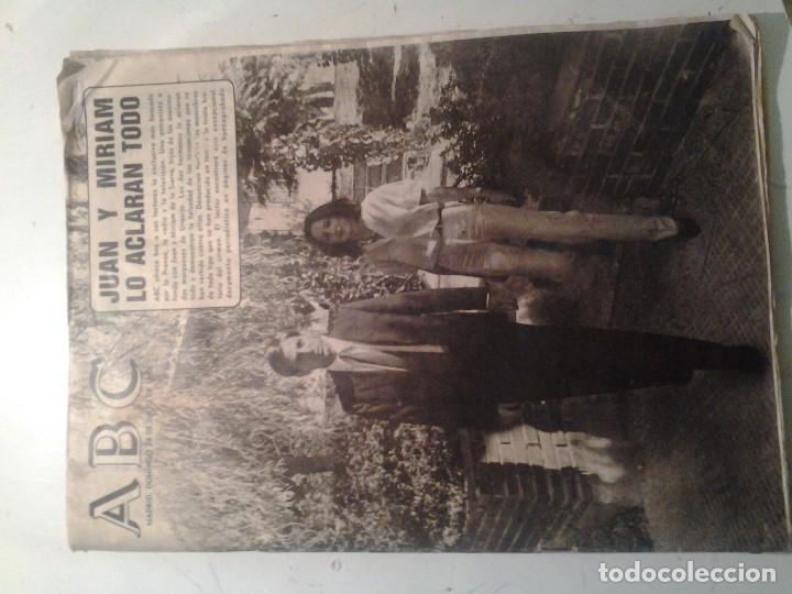Coleccionismo de Revistas y Peri&oacute;dicos: DIARIO ABC Y  (suplemento del diario ABC)del 24 de JULIO de 1983.- en portada:JUAN YMIRIAM