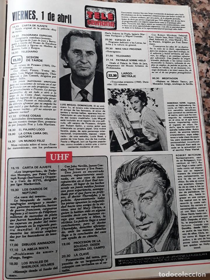 Coleccionismo de Revistas y Peri&oacute;dicos: LUIS MIGUEL DOMINGUIN DEBORAH KERR ROBERT MITCHUM