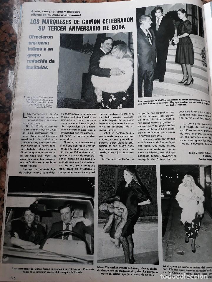 Coleccionismo de Revistas y Peri&oacute;dicos: isabel preysler MARTA CHAVARRI