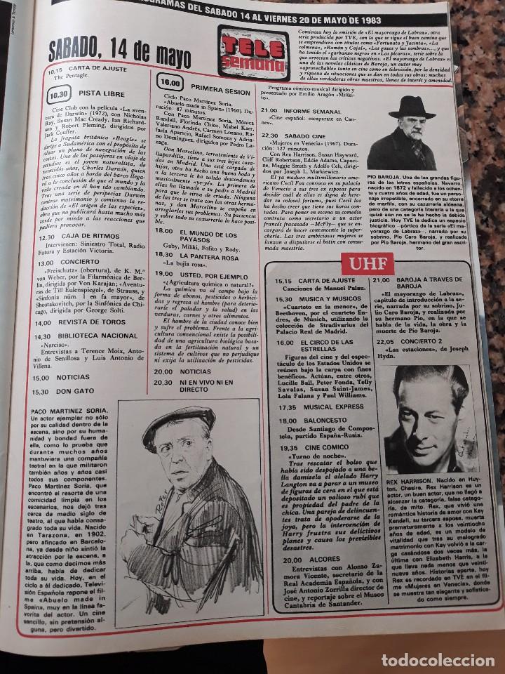 Coleccionismo de revistas y peri&oacute;dicos: rex harrison pio baroja paco martinez soria
