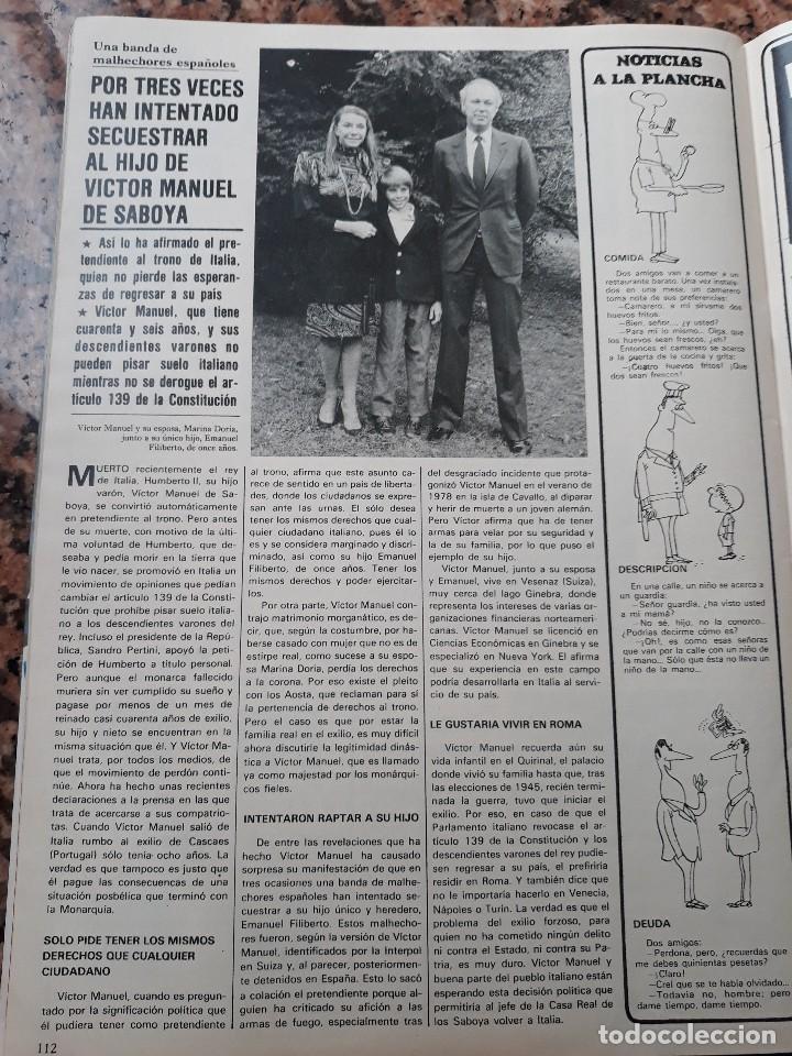 Coleccionismo de Revistas y Peri&oacute;dicos: victor manuel de saboya