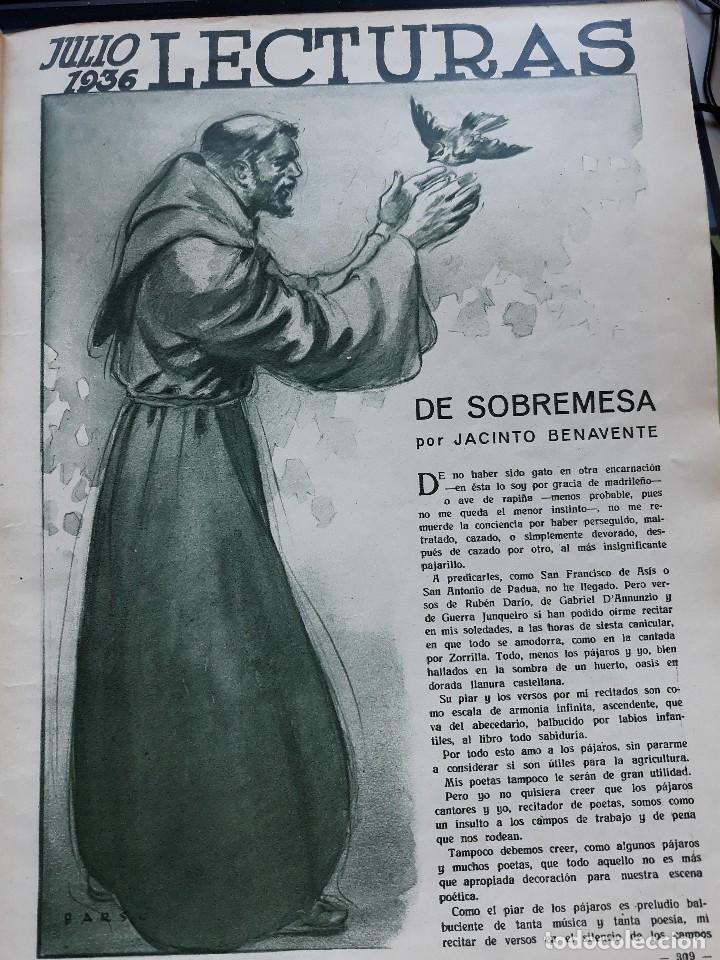 Coleccionismo de Revistas y Peri&oacute;dicos: 1936 de sobremesa por jacinto benavente