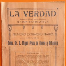Coleccionismo de Revistas y Periódicos: CARLET- VALENCIA- LA VERDAD 1.926- NUMERO EXTRAORDINARIO - ( 29 DE JULIO ). Lote 105297607