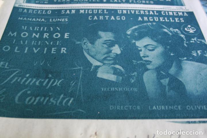 Coleccionismo de revistas y peri&oacute;dicos: RECORTE PUBLICIDAD PELICULA  MARILYN MONROE  1958