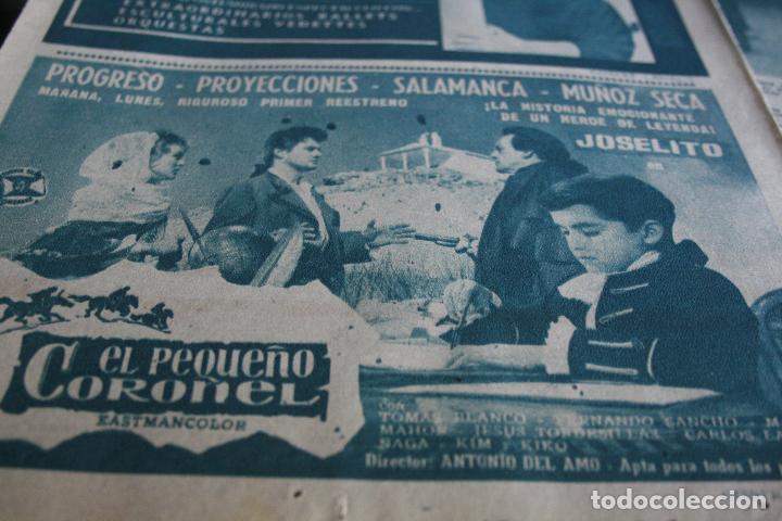 Coleccionismo de Revistas y Peri&oacute;dicos: RECORTE PUBLICIDAD PELICULA  JOSELITO 1960