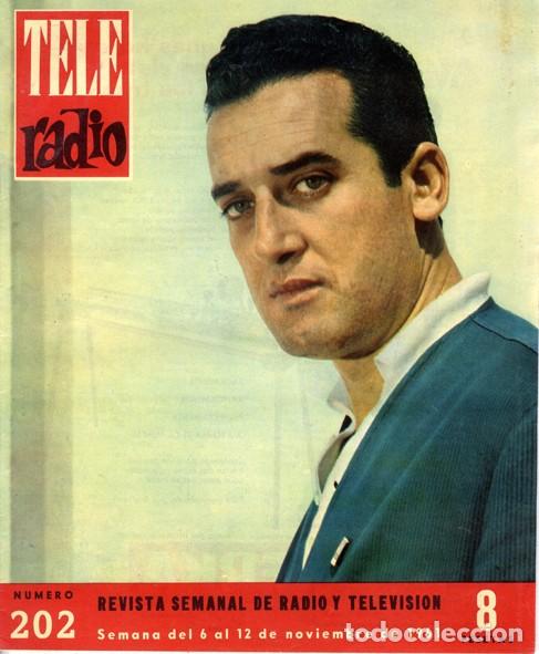 Collectionnisme de Revues et Journaux: Teleradio. Revista Tele Radio n. 202. 06/11/1961. Aleco Pandas. Ver sumario.