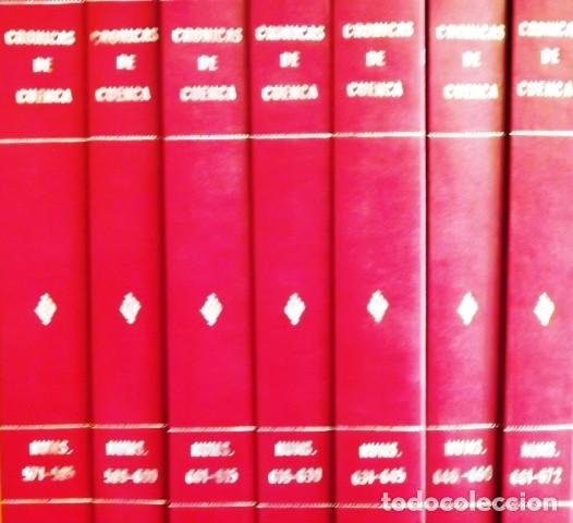 Coleccionismo de revistas y peri&oacute;dicos: Colecci&oacute;n completa Revista Cr&oacute;nicas de Cuenca - 45 Tomos del n&uacute;mero 1 al 672