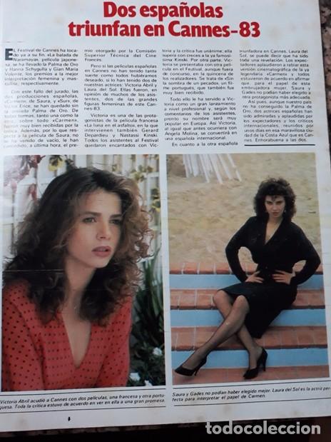 Coleccionismo de revistas y peri&oacute;dicos: VICTORIA ABRIL LAURA DEL SOL