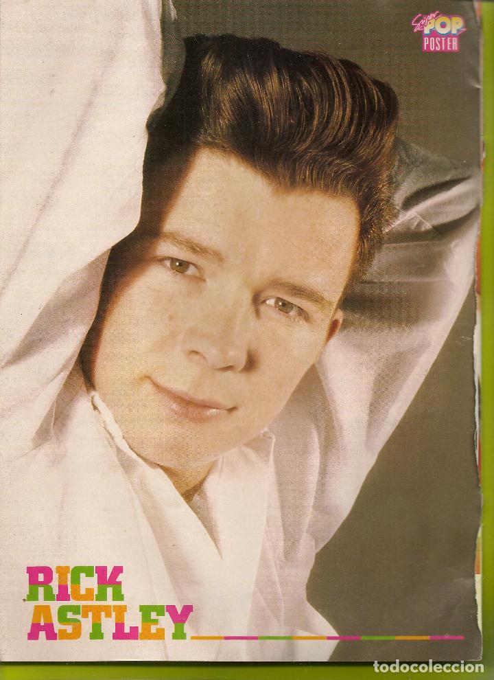 Coleccionismo de Revistas y Peri&oacute;dicos: SUPER POP. &iexcl;&iexcl; S&Oacute;LO POSTER !!. RICK ASTLEY.  (B/59)